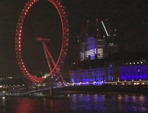 See the beauty of London through London Eye by the river Thames