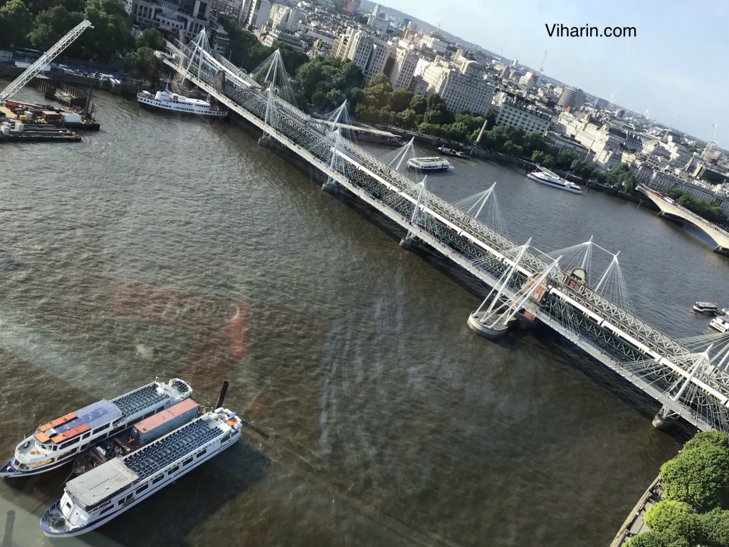 View from London Eye