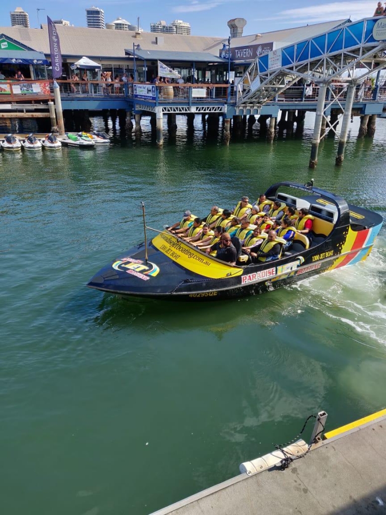 Jet Boat Ride at Gold Coast