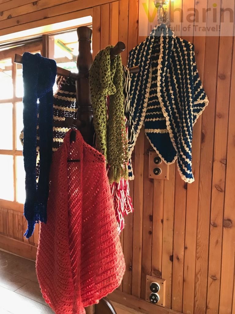 Crochet and woollen stuff made by Village women