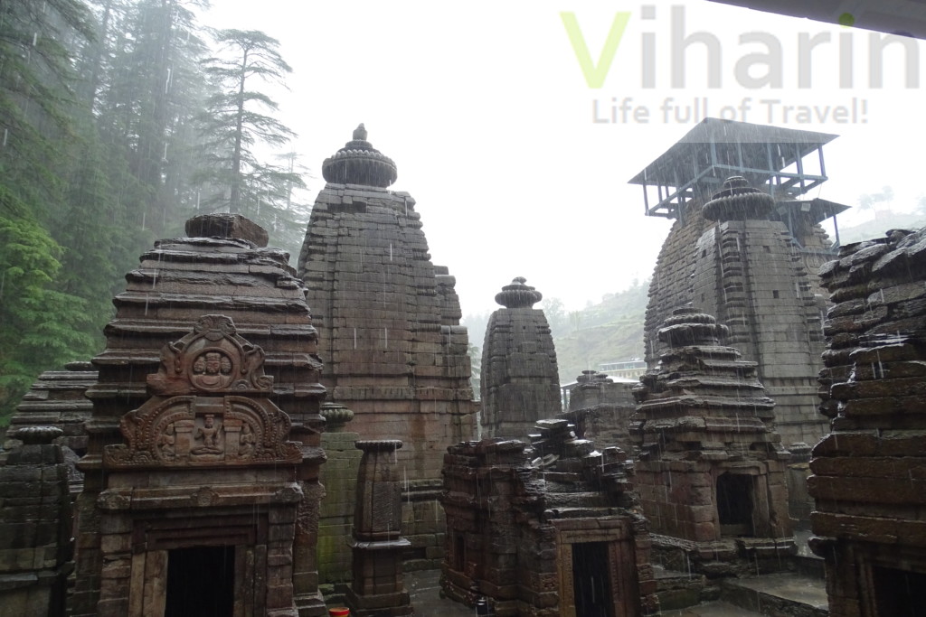 Inside Jageshwar Temple Complex