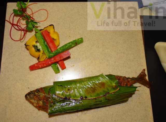 Banana Leaf Wrapped Fish