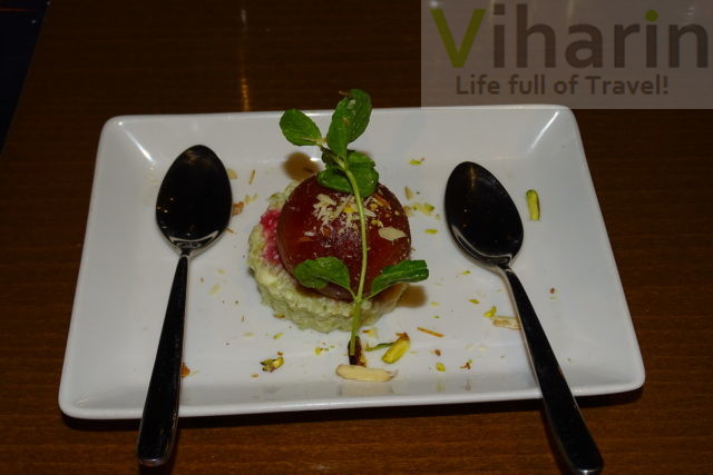 Ghiye Ka Halwa and Beetroot Gulab Jamun