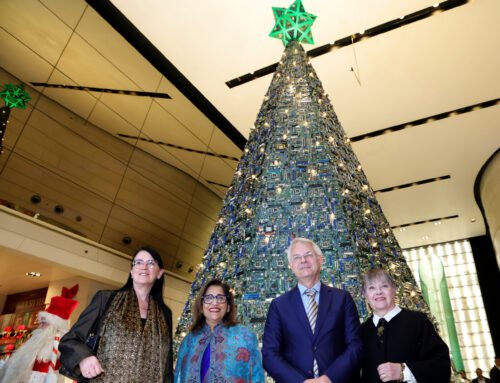 Waste braced to Grace! 300kgs of responsibly sourced e- waste gets transformed into 23 ft Christmas Tree at Le Meridien New Delhi